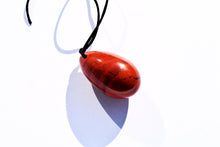 Natural Red Jasper Yoni Egg - The Glass Dildo @ theglassdildo.co.uk