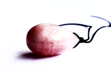 Natural Rose Quartz Crystal Yoni Egg Set - The Glass Dildo @ theglassdildo.co.uk