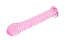 The Pink Penis Glass Dildo - The Glass Dildo @ theglassdildo.co.uk