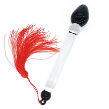 The Tassled Wand - The Glass Dildo @ theglassdildo.co.uk