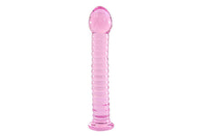 The Pink Penis Glass Dildo - The Glass Dildo @ theglassdildo.co.uk