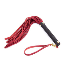 On The Lash Leather Flogger - The Glass Dildo @ theglassdildo.co.uk