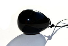 Natural Black Obsidian Yoni Egg And Wand Set