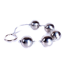 Balls Of Steel Anal Beads - The Glass Dildo @ theglassdildo.co.uk