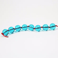 Orbital Glass Anal Beads - The Glass Dildo @ theglassdildo.co.uk