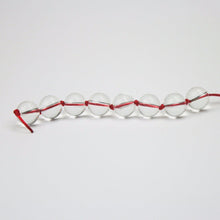 Orbital Glass Anal Beads - The Glass Dildo @ theglassdildo.co.uk