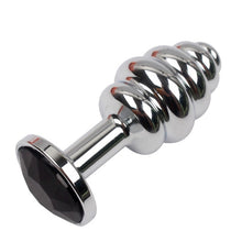 The Jewelled Screw Anal Plug - The Glass Dildo @ theglassdildo.co.uk