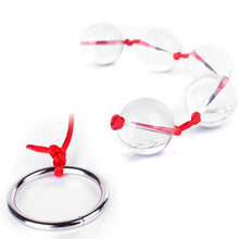 Simply Debauched Glass Anal Beads - The Glass Dildo @ theglassdildo.co.uk