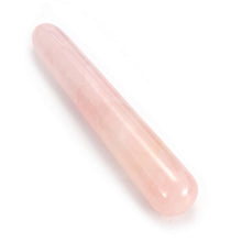 Natural Rose Quartz Yoni Wand - The Glass Dildo @ theglassdildo.co.uk
