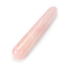Natural Rose Quartz Yoni Wand - The Glass Dildo @ theglassdildo.co.uk