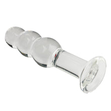 The Beaded Mountain Glass Anal Plug - The Glass Dildo @ theglassdildo.co.uk