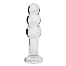 The Beaded Mountain Glass Anal Plug - The Glass Dildo @ theglassdildo.co.uk