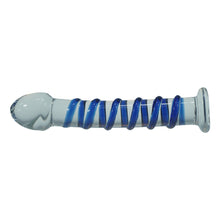 The Blue Swirl - The Glass Dildo @ theglassdildo.co.uk