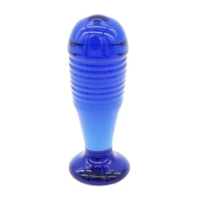 The Blue Lagoon Glass Anal Plug - The Glass Dildo @ theglassdildo.co.uk