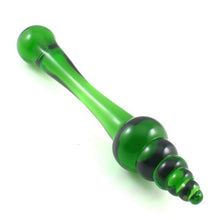 The Multifunctional Emerald Glass Dildo | Glass Anal Beads