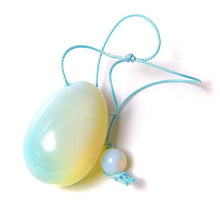 Natural Opalite Jade Yoni Egg - The Glass Dildo @ theglassdildo.co.uk