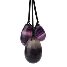 Natural Fluorite Yoni Egg - The Glass Dildo @ theglassdildo.co.uk