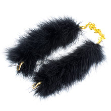 The Feather Fetish Handcuffs - The Glass Dildo @ theglassdildo.co.uk