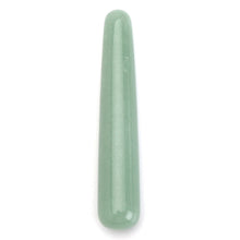 Green Aventurine Crystal Yoni Egg & Wand Set - The Glass Dildo @ theglassdildo.co.uk