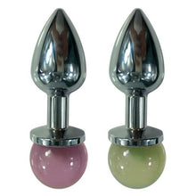 The Glass Pearl Butt Plug is a stainless steel anal plug designed for discretion.