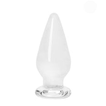 The Elegant Eight Piece Glass Anal Plug Set - The Glass Dildo @ theglassdildo.co.uk