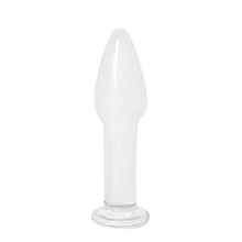 The Elegant Eight Piece Glass Anal Plug Set - The Glass Dildo @ theglassdildo.co.uk