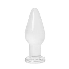 The Elegant Eight Piece Glass Anal Plug Set - The Glass Dildo @ theglassdildo.co.uk