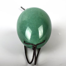 Natural Green Aventurine Jade Yoni Egg - The Glass Dildo @ theglassdildo.co.uk