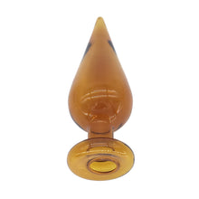 The Ombre Glass Anal Plug - The Glass Dildo @ theglassdildo.co.uk