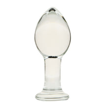 The Anal Dilator Glass Butt Plug - The Glass Dildo @ theglassdildo.co.uk