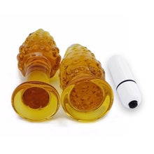 The Pineapple Good Vibrations Set - The Glass Dildo @ theglassdildo.co.uk