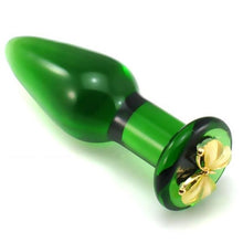 The Jaded Butterfly Glass Anal Plug - The Glass Dildo @ theglassdildo.co.uk