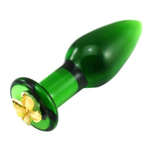 The Jaded Butterfly Glass Anal Plug - The Glass Dildo @ theglassdildo.co.uk