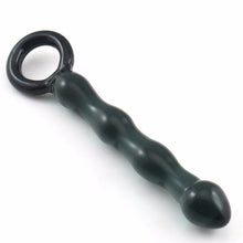 The Bottle Opener Glass Beaded Anal Plug - The Glass Dildo @ theglassdildo.co.uk