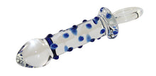 The Spotted Dick Glass Dildo is a Small Glass Dildo or anal plug