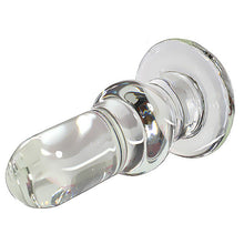 The Wide Load Glass Anal Plug - The Glass Dildo @ theglassdildo.co.uk