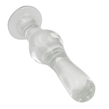 The Six Inch Delivery Glass Anal Plug - The Glass Dildo @ theglassdildo.co.uk