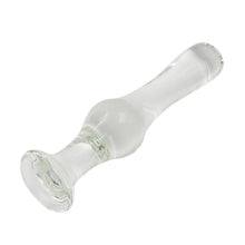 The Six Inch Delivery Glass Anal Plug - The Glass Dildo @ theglassdildo.co.uk