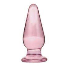 The Hole In One Glass Anal Plug Set - The Glass Dildo @ theglassdildo.co.uk