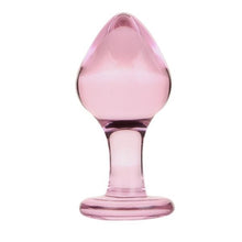 The Hole In One Glass Anal Plug Set - The Glass Dildo @ theglassdildo.co.uk