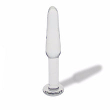 Off The Hook Glass Anal Plug - The Glass Dildo @ theglassdildo.co.uk