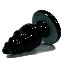 The Slip And Slide Glass Anal Plug - The Glass Dildo @ theglassdildo.co.uk