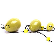 Lemon Jade Crystal Yoni Egg - The Glass Dildo @ theglassdildo.co.uk