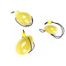 Lemon Jade Crystal Yoni Egg - The Glass Dildo @ theglassdildo.co.uk