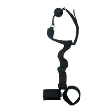 The Gagged Restrainer - The Glass Dildo @ theglassdildo.co.uk