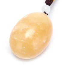 Natural Yellow Jade Yoni Egg - The Glass Dildo @ theglassdildo.co.uk