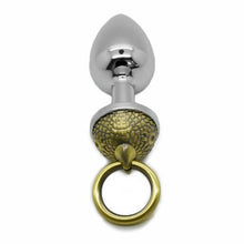 The Silver Eagle Steel Anal Plug - The Glass Dildo @ theglassdildo.co.uk