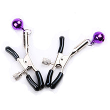 Crystal Drop Nipple Clips - The Glass Dildo @ theglassdildo.co.uk