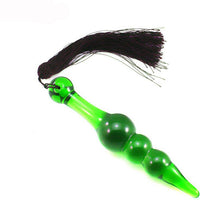 The Beaded Emerald - The Glass Dildo @ theglassdildo.co.uk