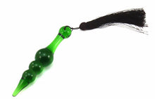 The Beaded Emerald - The Glass Dildo @ theglassdildo.co.uk